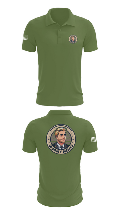 U.S Army memes 48956065 Short Sleeve Performance Polo - 47