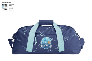 Duffle Bag, Buffalo Blizzards Wheelchair Basketball team, Men's Basketball, Teamtime, Team time, sublimation, custom sports apparel, team uniforms, spirit wear, spiritwear, sports uniforms, custom shirts, team store, custom team store, fundraiser sports, apparel fundraiser