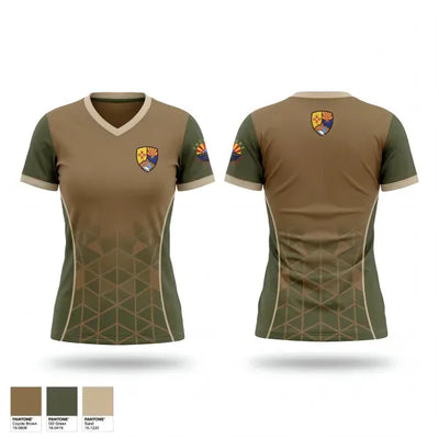 SWRA 51133488 Women's Short Sleeve V-neck Shirt - 1