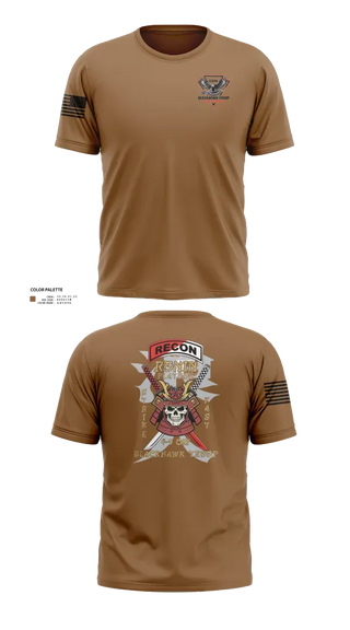 Old School Cotton Feel Shirt, 4-9 CAV, RONIN PLT, Army, Teamtime, Team time, sublimation, custom sports apparel, team uniforms, spirit wear, spiritwear, sports uniforms, custom shirts, team store, custom team store, fundraiser sports, apparel fundraiser