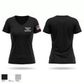 Strasburg Police Department Women's Short Sleeve V-neck Shirt - 1