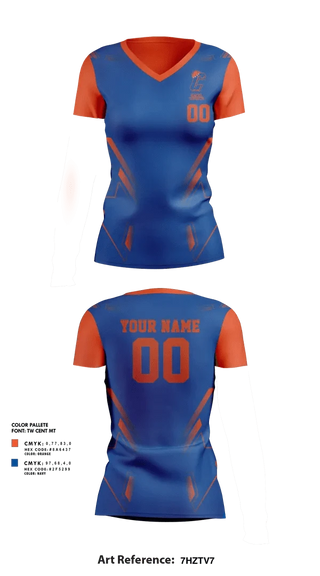 Womens Short Sleeve Vneck Shirt, Catskill Volleyball, Women's Volleyball, Teamtime, Team time, sublimation, custom sports apparel, team uniforms, spirit wear, spiritwear, sports uniforms, custom shirts, team store, custom team store, fundraiser sports, apparel fundraiser
