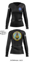 60 LRS 51747524 Women's Long Sleeve V-neck Shirt - 3