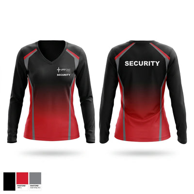 Lifepoint Church Women's Long Sleeve V-neck Shirt - 1
