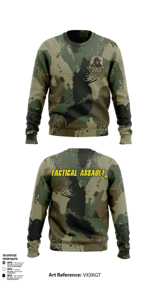 Crew Neck Sweatshirt, Death Squad Actual, E-Sports, Teamtime, Team time, sublimation, custom sports apparel, team uniforms, spirit wear, spiritwear, sports uniforms, custom shirts, team store, custom team store, fundraiser sports, apparel fundraiser
