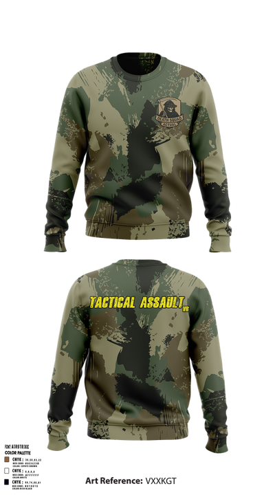 Death Squad Actual 36705181 Crew Neck Sweatshirt - 1