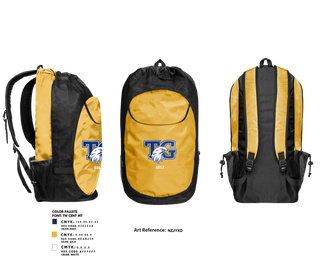 Gear Bag, Totino-Grace Golf, Golf, Teamtime, Team time, sublimation, custom sports apparel, team uniforms, spirit wear, spiritwear, sports uniforms, custom shirts, team store, custom team store, fundraiser sports, apparel fundraiser