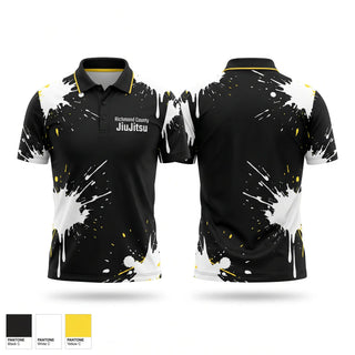Short Sleeve Performance Polo, Richmond County Jiu-Jitsu, , Teamtime, Team time, sublimation, custom sports apparel, team uniforms, spirit wear, spiritwear, sports uniforms, custom shirts, team store, custom team store, fundraiser sports, apparel fundraiser