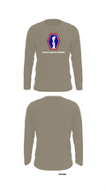 100 Battalion 442 Infantry 61089224 Long Sleeve Performance Shirt 72