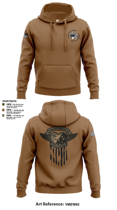 B/4-3 Assault Helicopter Battalion 71849339 Hoodie - 2