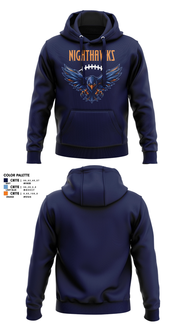 Hoodie, Herbert Akins Road Middle School, Track & Field, Teamtime, Team time, sublimation, custom sports apparel, team uniforms, spirit wear, spiritwear, sports uniforms, custom shirts, team store, custom team store, fundraiser sports, apparel fundraiser