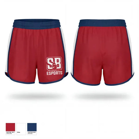 Womens Shorts, Sturgeon Bay High School, E-Sports, Teamtime, Team time, sublimation, custom sports apparel, team uniforms, spirit wear, spiritwear, sports uniforms, custom shirts, team store, custom team store, fundraiser sports, apparel fundraiser