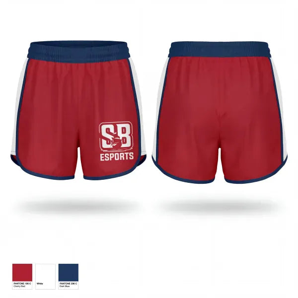 Womens Shorts, Sturgeon Bay High School, E-Sports, Teamtime, Team time, sublimation, custom sports apparel, team uniforms, spirit wear, spiritwear, sports uniforms, custom shirts, team store, custom team store, fundraiser sports, apparel fundraiser