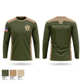 Spiritual Forces The Lords Army Long Sleeve Performance Shirt - 1