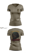 2nd Platoon roughnecks 49th 24757929 Women's Short Sleeve V-neck Shirt - 1