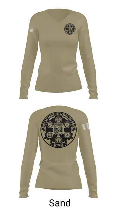 501st Legion 90247737 Women's Long Sleeve V-neck Shirt - 97