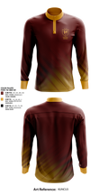 Hickory High School 60691793 Quarter Zip Jacket - 1