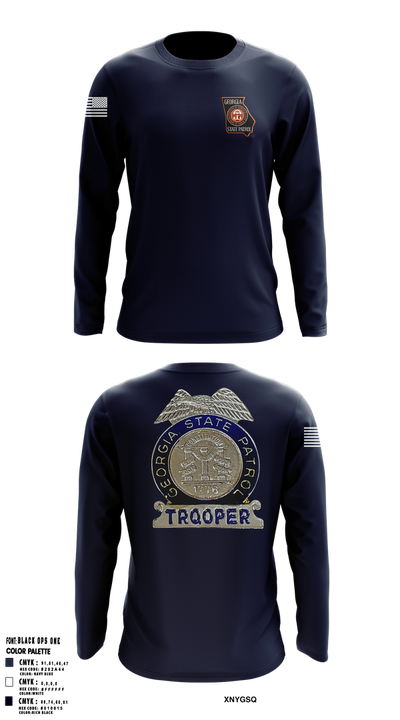 Post 45 22430513 Long Sleeve Performance Shirt 1