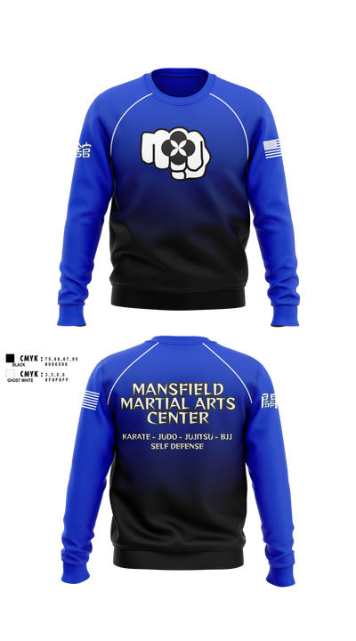 Mansfield Martial Arts Center Crew Neck Sweatshirt - 15