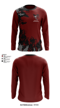 Fairmont Heights High School Basketball 2984774 Long Sleeve Performance Shirt 41