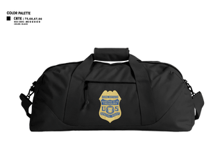 Duffle Bag, IRS-CI, Police, Teamtime, Team time, sublimation, custom sports apparel, team uniforms, spirit wear, spiritwear, sports uniforms, custom shirts, team store, custom team store, fundraiser sports, apparel fundraiser