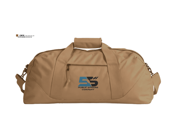 Duffle Bag, 55th ComCam Kraken, Army, Teamtime, Team time, sublimation, custom sports apparel, team uniforms, spirit wear, spiritwear, sports uniforms, custom shirts, team store, custom team store, fundraiser sports, apparel fundraiser