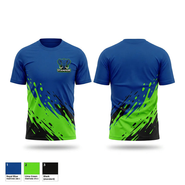 Soft Poly Tee Cotton Like Feel, Stampede, Wrestling, Teamtime, Team time, sublimation, custom sports apparel, team uniforms, spirit wear, spiritwear, sports uniforms, custom shirts, team store, custom team store, fundraiser sports, apparel fundraiser