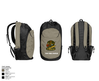 Gear Bag, Task Force Spartan, , Teamtime, Team time, sublimation, custom sports apparel, team uniforms, spirit wear, spiritwear, sports uniforms, custom shirts, team store, custom team store, fundraiser sports, apparel fundraiser