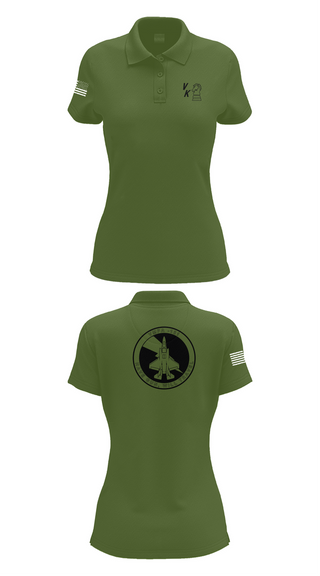 Womens Short Sleeve Performance Polo, VMFA-121, , Teamtime, Team time, sublimation, custom sports apparel, team uniforms, spirit wear, spiritwear, sports uniforms, custom shirts, team store, custom team store, fundraiser sports, apparel fundraiser