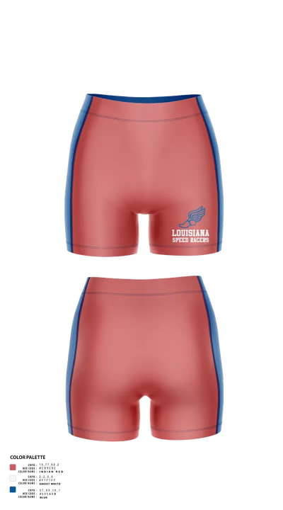 Louisiana Speed Racers 60674314 Women's Compression Shorts - 40