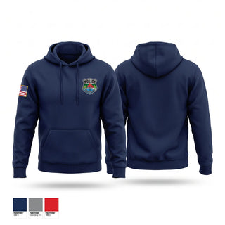 Hoodie, Town of Clinton Police, Police, Teamtime, Team time, sublimation, custom sports apparel, team uniforms, spirit wear, spiritwear, sports uniforms, custom shirts, team store, custom team store, fundraiser sports, apparel fundraiser