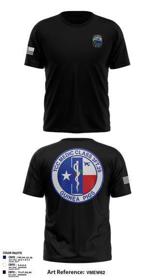 Old School Cotton Feel Shirt, TCC Paramedic Class 3FT.25, , Teamtime, Team time, sublimation, custom sports apparel, team uniforms, spirit wear, spiritwear, sports uniforms, custom shirts, team store, custom team store, fundraiser sports, apparel fundraiser