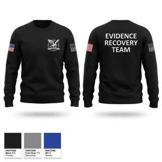 Crew Neck Sweatshirt, Federal Bureau of Prisons Evidence Recovery Team, Police, Teamtime, Team time, sublimation, custom sports apparel, team uniforms, spirit wear, spiritwear, sports uniforms, custom shirts, team store, custom team store, fundraiser sports, apparel fundraiser
