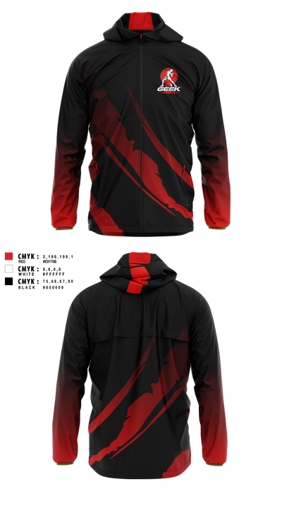 Geek MMA 61895980 Windbreaker - 2