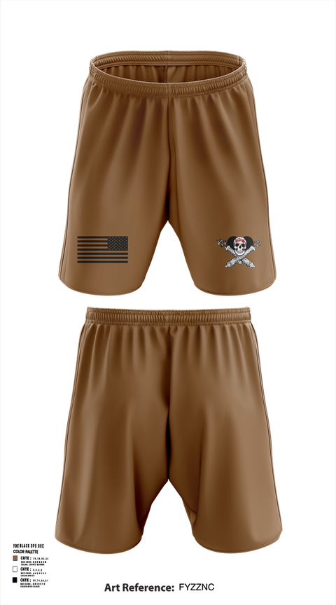 Athletic Shorts With Pockets, Fox 1-320th F-CO FAR, , Teamtime, Team time, sublimation, custom sports apparel, team uniforms, spirit wear, spiritwear, sports uniforms, custom shirts, team store, custom team store, fundraiser sports, apparel fundraiser
