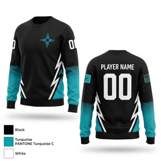 Crew Neck Sweatshirt, A-Town Rebels, Softball, Teamtime, Team time, sublimation, custom sports apparel, team uniforms, spirit wear, spiritwear, sports uniforms, custom shirts, team store, custom team store, fundraiser sports, apparel fundraiser