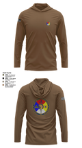CLDJ N37 93741112 Long Sleeve Performance Shirt with hood - 3