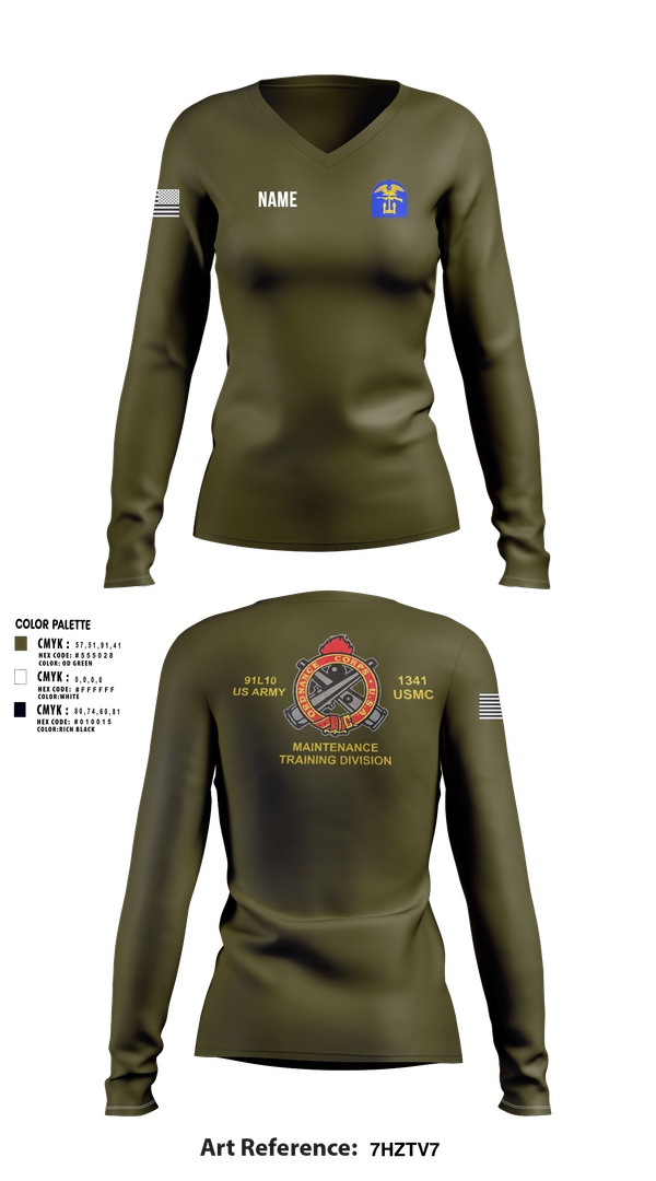 Womens Long Sleeve Vneck Shirt, D CO, , Teamtime, Team time, sublimation, custom sports apparel, team uniforms, spirit wear, spiritwear, sports uniforms, custom shirts, team store, custom team store, fundraiser sports, apparel fundraiser