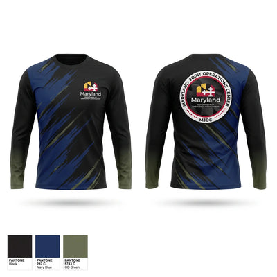Maryland Department of Emergency Management Long Sleeve Performance Shirt 1