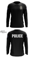 Farmersville Police Long Sleeve Performance Shirt - 5
