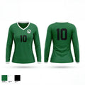 Pine City High School Volleyball 31270281 Women's Long Sleeve V-neck Shirt - 1