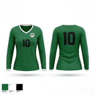 Womens Long Sleeve Vneck Shirt, Pine City High School Volleyball, Women's Volleyball, Teamtime, Team time, sublimation, custom sports apparel, team uniforms, spirit wear, spiritwear, sports uniforms, custom shirts, team store, custom team store, fundraiser sports, apparel fundraiser