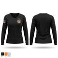 princeton university Women's Long Sleeve V-neck Shirt - 1