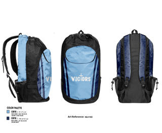 Gear Bag, Victors, Men's Basketball, Teamtime, Team time, sublimation, custom sports apparel, team uniforms, spirit wear, spiritwear, sports uniforms, custom shirts, team store, custom team store, fundraiser sports, apparel fundraiser
