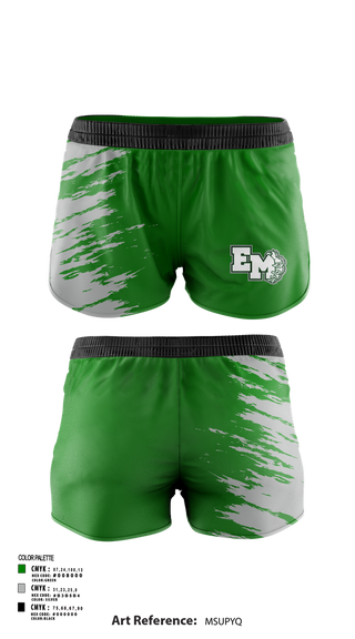 Womens Shorts, East Mills Junior High School Basketball, Women's Basketball, Teamtime, Team time, sublimation, custom sports apparel, team uniforms, spirit wear, spiritwear, sports uniforms, custom shirts, team store, custom team store, fundraiser sports, apparel fundraiser