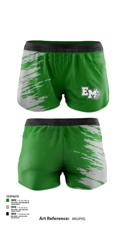 East Mills Junior High School Basketball 95253218 Women's Shorts - 41