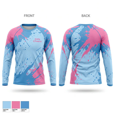 Gals Cheers Long Sleeve Performance Shirt 1