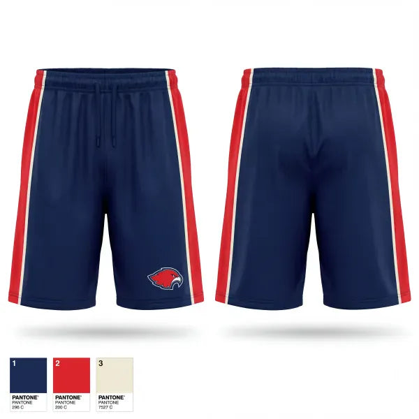 Athletic Shorts With Pockets, Frontier Redhawks, Softball, Teamtime, Team time, sublimation, custom sports apparel, team uniforms, spirit wear, spiritwear, sports uniforms, custom shirts, team store, custom team store, fundraiser sports, apparel fundraiser