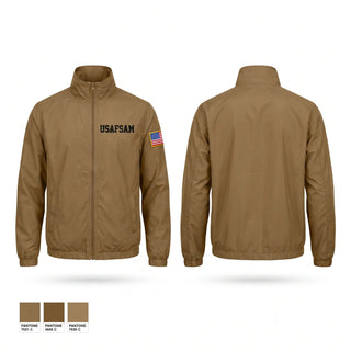 Windbreaker, USAFSAM, Air Force, Teamtime, Team time, sublimation, custom sports apparel, team uniforms, spirit wear, spiritwear, sports uniforms, custom shirts, team store, custom team store, fundraiser sports, apparel fundraiser