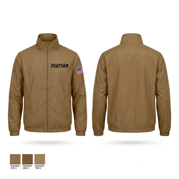 Windbreaker, USAFSAM, Air Force, Teamtime, Team time, sublimation, custom sports apparel, team uniforms, spirit wear, spiritwear, sports uniforms, custom shirts, team store, custom team store, fundraiser sports, apparel fundraiser